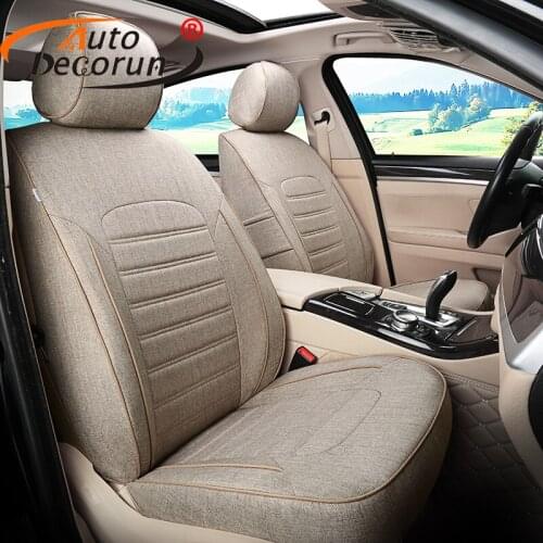 AutoDecorun Custom Fit Car Seat Cushion Cover for Lexus lx570 lx470 7 Seats Car Seat Covers Supports Auto Interior Accessories