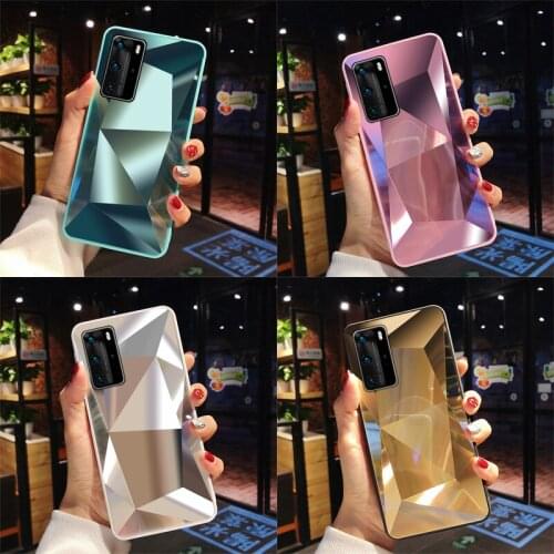 Bling Glitter Soft Bumper Cover For Huawei Honor 8A 8S 8X 10 20 Lite Y9 Prime Y7 Y6 Y5 2019 P20 P30 P40 Pro Case Diamond Shining