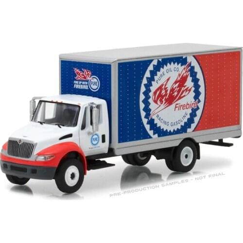 GreenLight 1:64 Firebird 2013 Box Van alloy toy car toys for children diecast model car Birthday gift