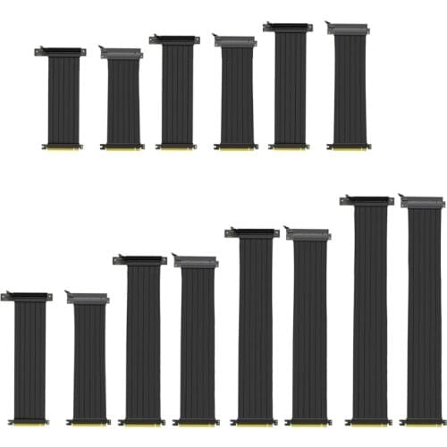 Full Speed 3.0 PCIE X16 Riser Cable Graphics Card Extension Cable PCI Express Riser Shielded Extender for GPU Vertical