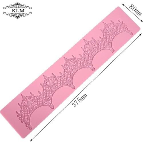 Beautiful Lace Shape Silicone Mat Cake Decorating Mold