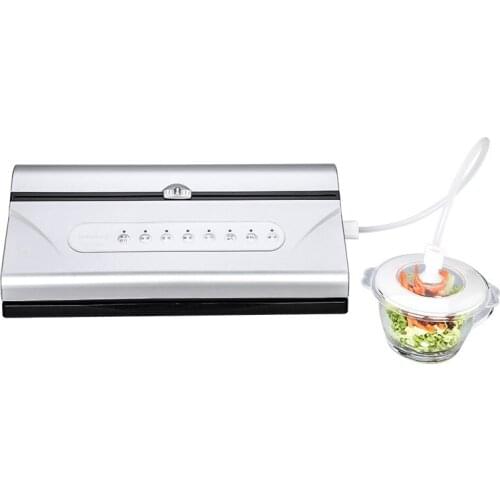 Compressor Food Vacuum Packaging Machine Commercial Food Bag Fully Automatic Small Sealing Machine Dry and Wet Compressor EF