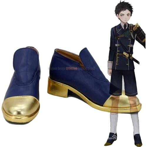Atsushi Toushirou Cosplay Shoes Touken Ranbu Online Game Atsushi Toushirou Cosplay Boots Custom Made