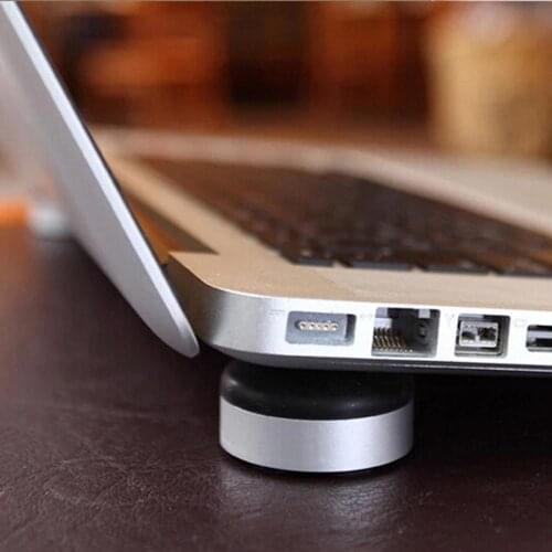 1 Pair Laptop Stand Portable Travel Cooling Pad For MacBook Laptop Heat Dissipation Aluminum Alloy Tablet Non Slip Cooling Ball