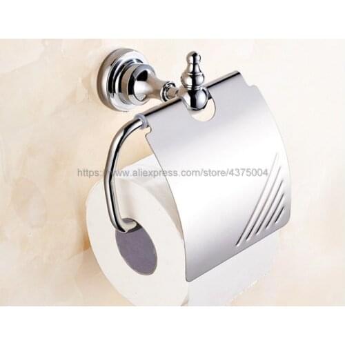 Polished Chrome Toilet Paper Holder,paper Roll Holder,Tissue Holder,Bathroom Accessories Products Nba904