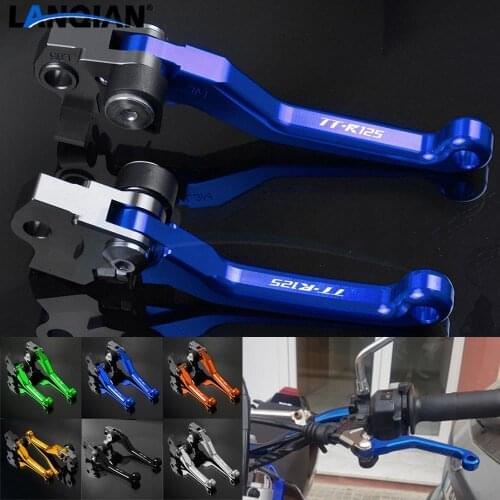 For Yamaha TTR125 Dirt Bike Pivot Lever Motorcycle Aluminum Brake Clutch Lever TTR 125 2000-2017 2011 2012 2013 2014 2015 2016