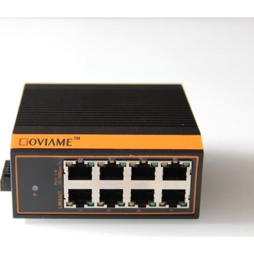 8 ports Ethernet Switch Industrial Ethernet Switch RJ45 connector,Ethernet Network Switch,10/100Mbps Unmanaged switch