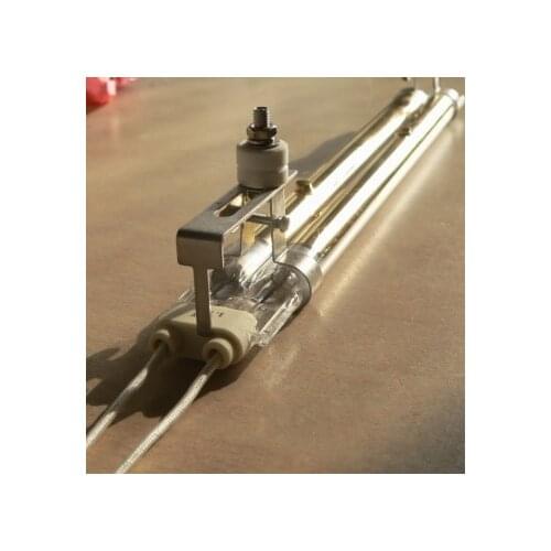 Carbon infrared quartz glass heater tube for industry heating