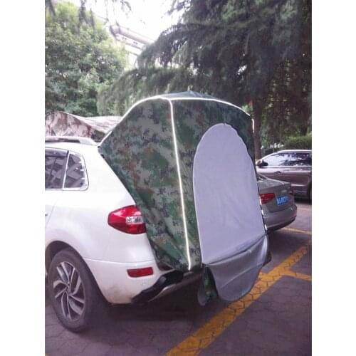 Car Rear Roof Outdoor Equipment Camping Tent Canopy Tail Ledger Picnic Awning For Toyota LAND CRUISER Khaki Black Camouflage