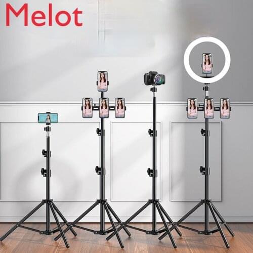 High-End Luxury Mobile Phone Holder Live Streaming Equipment Multifunctional Tripod Desktop Photo Fill Light Selfie Stick