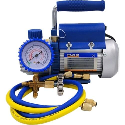 150W Vacuum pump FY-1H-N Air condition Add fluoride tool Vacuum pump set With refrigerant table Pressure gauge Refrigerant tube