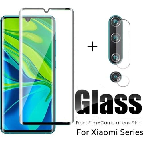 2 in 1 Lens Protective Glass for Xiaomi Mi Note 10 Pro Screen Protector for Xiaomi Mi Note 10 Note10Pro Camera Tempered Glass