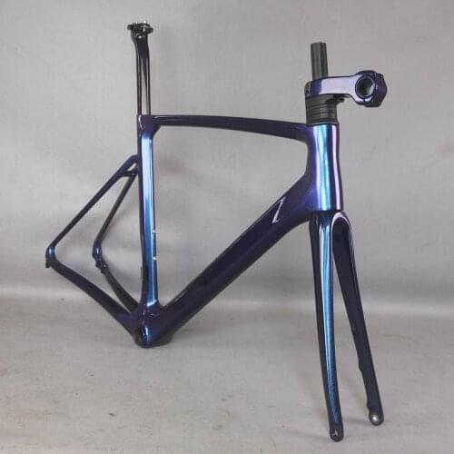 2021 new disc carbon road frame Bicycle Frameset T1000 New EPS technology disc carbon frame TT-X24