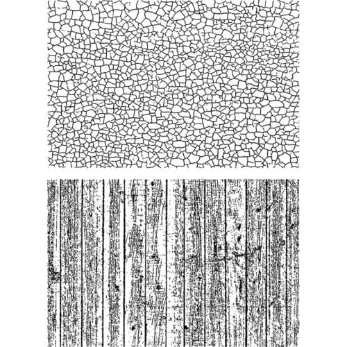 2021 New Wall Background Clear Stamps Sets and Board Die Cut Scrapbooking For Crafts Greeting Card Making no Metal Cutting Dies