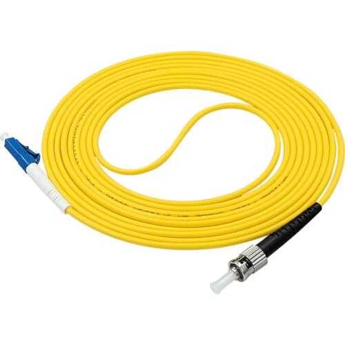 5PCS/bag LC/ UPC-ST/ UPC Simplex mode fiber optic patch cord Cable 2.0mm or 3.0mm FTTH fiber optic jumper cable