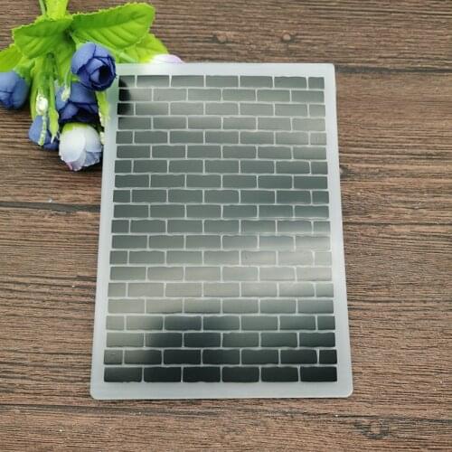 AOKEDIY Wall print DIY Plastic Embossing Folders for DIY Scrapbooking Paper Craft/Card Making Decoration Supplies