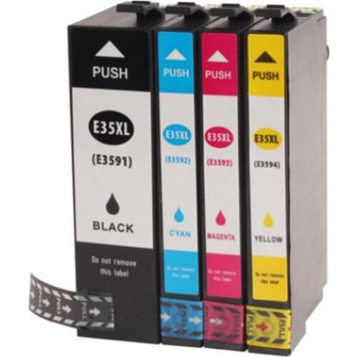 Vilaxh T35XL T35 Ink Cartridge For Epson T3591 T3581 WorkForce Pro WF-4740DTWF 4730DTW 4720DW 4725DW Printer