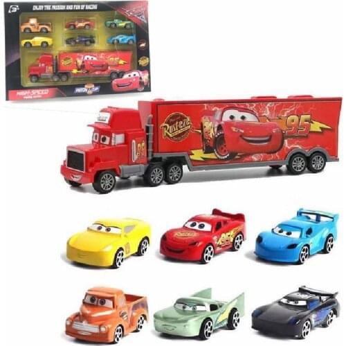 Disney Pixar Car 3 Movie Jackson Storm Mcqueen Lightning Cruz Mack Uncle Diecast Truck Model Car Children Toys Holiday Gifts