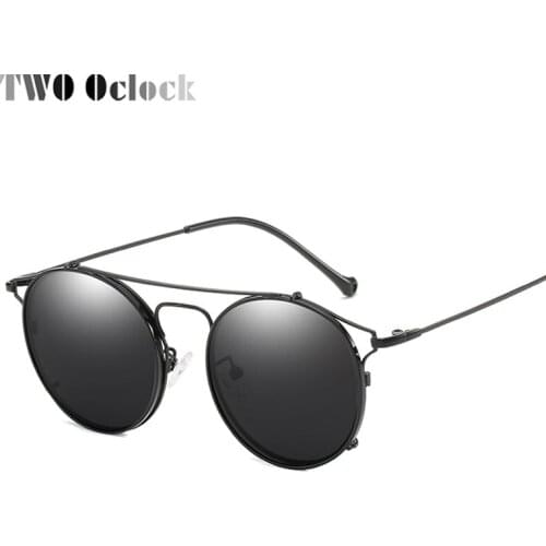 TWO Oclock Female Glasses Frames For Optical Lenses Woman Clip On Prescription Sunglasses Round Cat Eye WomenS Z17102
