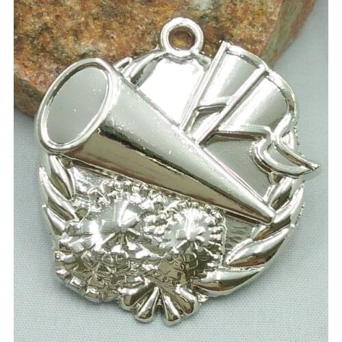 Cheerleading School Sports Medal Gold Silver Bronze Movement Communication Ability/self-confidence Developing Unisex Metal 2021