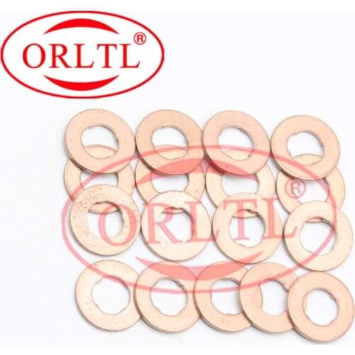 5pc Common Rail Diesel Injector Nozzle Copper Washer Fuel Pump Engine Gasket Shims for CAT C6 C6.6 C6.4 OR4008