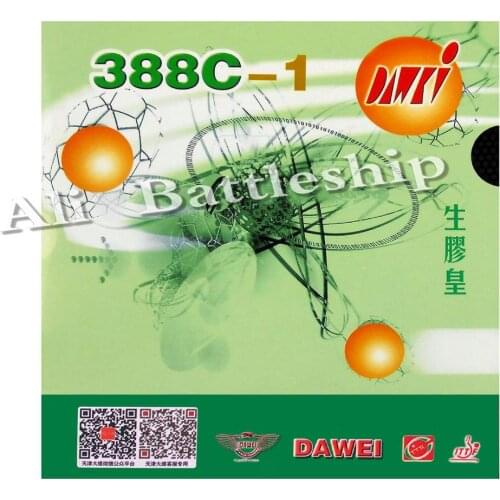 Original Dawei 388C-1 King of Medium Pips-Out table tennis pingpong rubber with sponge