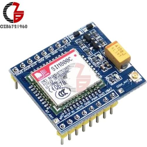 SIM800C GSM GPRS Module 5V/3.3V TTL Development Board IPEX With Bluetooth And TTS For Arduino STM32 C51