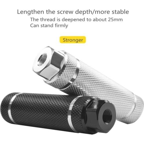 Bicycle foot post, rocket tube, rear wheel, foot pedal, rear seat standing person, pedal lever, pedal quick release