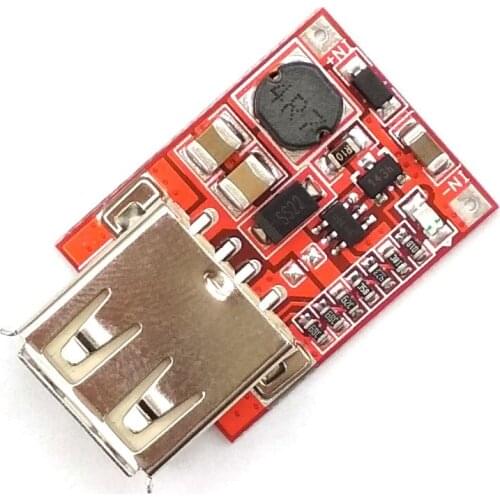 DC-DC Converter Output Step Up Boost Power Supply Module 3V To 5V 1A USB Charger For Phone MP3 MP4 96% Efficiency