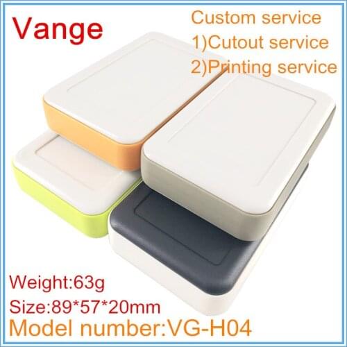 1pcs/lot mould injection housing 89*57*20mm hand-held ABS plastic chassis project box for controller electric product