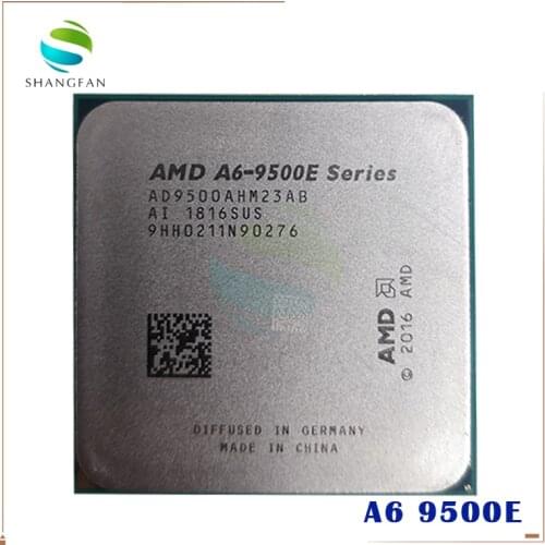 AMD A6-Series A6-9500 A6 9500E 3.5 GHz Dual-Core CPU 35W Processor AD9500AHM23AB AD950BAHM23AB Socket AM4