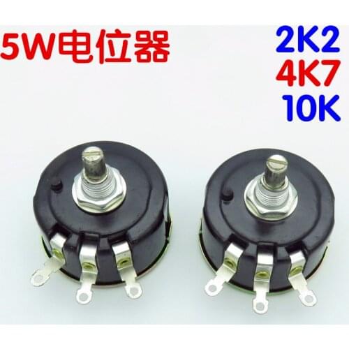 Argon Arc Welding Machine 5W 1K 4K7 2K2 10K Carbon Film Potentiometer WX050 Welding Machine Repair