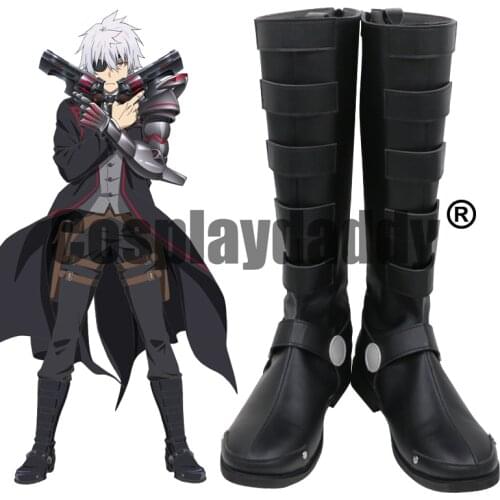 Arifureta: From Commonplace to Worlds Strongest Shokugyou de Sekai Saikyou Hajime Nagumo Cosplay Shoes Strap Tall Boots C006