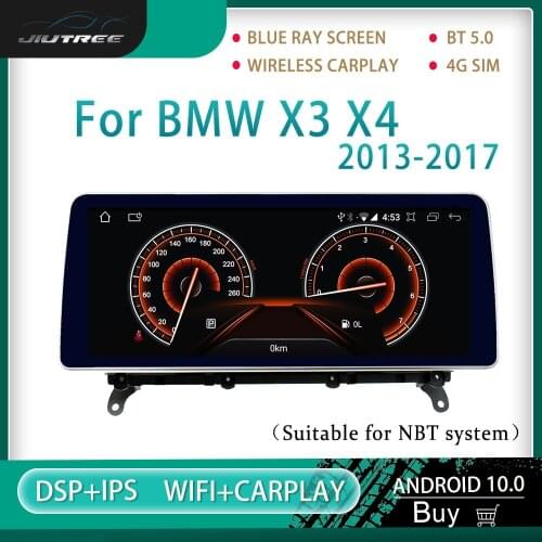 Android 10 car radio 2din For BMW X3 X4 series 2013-2017 car multimedia DVD player Stereo receiver GPS navigator Head Unit