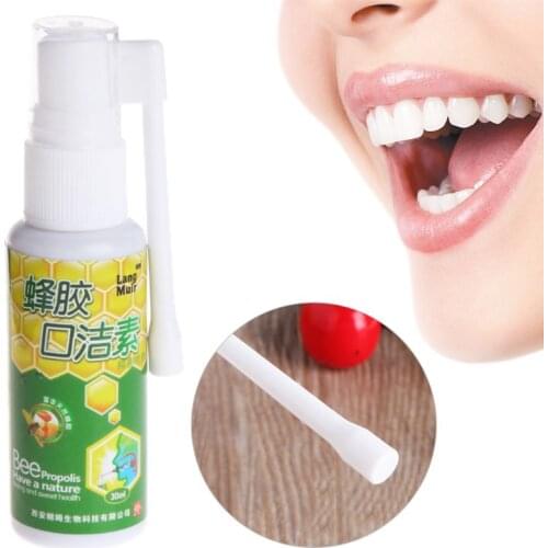 30ml Bacteriostatic Oral Care Spray Stop Bad Breath Stench Clean Mouth Freshener