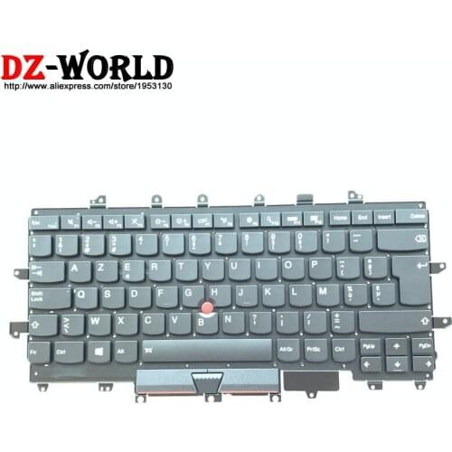 BUL Belgian Backlit Keyboard for Lenovo Thinkpad X1 Carbon 4th Gen 4 MT: 20FB 20FC Belgium Backlight Teclado SN20K74752 00PA704