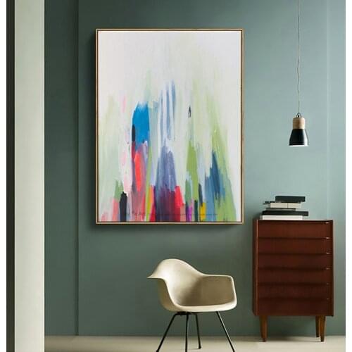 Large canvas art Wall paintings for bedroom hand oil painting for living room wall acrylic vertical abstract art modern pictures