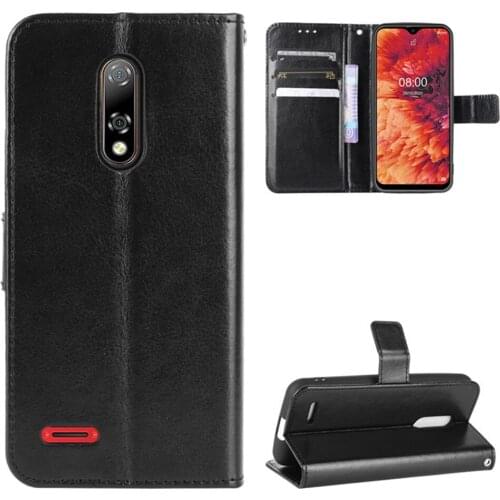 For Ulefone Note 8P Case Luxury Flip PU Leather Wallet Lanyard Stand Shockproof Case For Ulefone Note 8P Note8P Phone Bags
