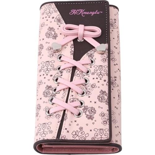 Ladies Long Wallet New Buckle PU Leather Clutch Card Package Pouch Handbag For Women Coin Purse Card Holders