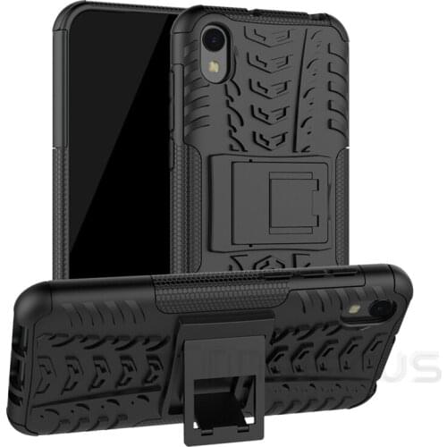 Huawei Honor 8S KSE-LX9 Case Hard Plastic Soft Silicone Hybrid Armor Case For Huawei Honor 8 S KSA-LX9 Stand PC + TPU Cover Capa