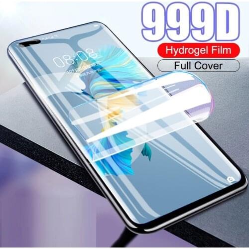 Hydrogel Film Not Glass For Huawei P30 Lite P40 E Mate 20 Pro 30 PLus 40 RS 5G P10 P20 10 Full Cover Screen Protector Film