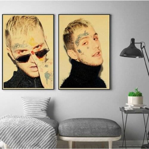 Lil Peep Rapper Handsome Boy Posters And Prints Canvas Painting Wall Pictures For Living Room Decoration Home Decor