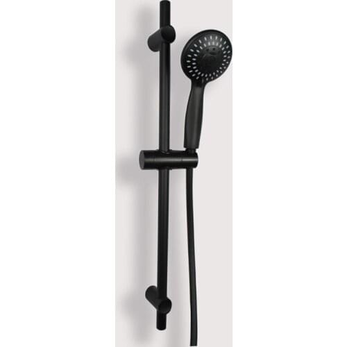 Bathroom Matte Black Shower Sliding Bar Shower Head Holder Handheld Shower & Hose Shower Equipment