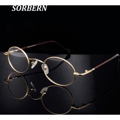 Women Round Optical Glasses Frames Men Small Retro Eyeglasses Frames Male Vintage Clear Glasses Spectacle lunette de vue homme