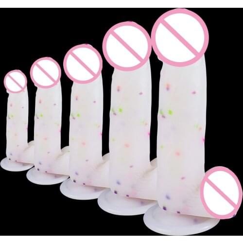 Soft Erotic Gode Silicone Jelly Dildo Sexshop Adult Sex Toys For Couples Anal Penis Jouet Sexuel Lesbian Strapon Consolador Dick