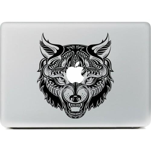 Terror of the wolf Vinyl Decal Notebook sticker on Laptop Sticker For DIY Macbook Pro Air 11 13 15 inch Laptop Skin