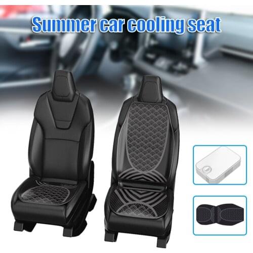 Newly Cooling Car Seat Cushion Summer Water Cycle Quick Cooling Auto Seat Cover Pad with Water Tank for 12v Vehicle