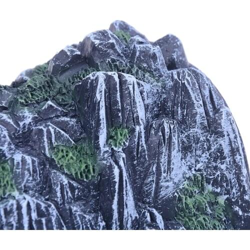 Cave Model Scale DIY Sand Table Model Railway Train Tunnel 1:87 Garden Miniatures Figurines Art Crafts Gift For Boys Home Decor