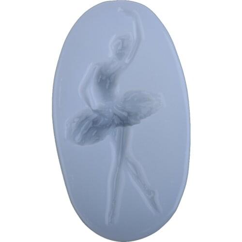 Dancing Girl Silicone Mould Resin Casting Polymer Clay Mold Crafts Diy Mold