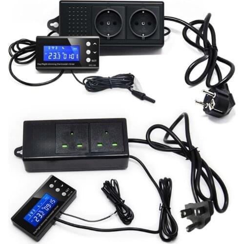 Digital Display Reptile Pet Nest Thermostat High Precision Probe Temperature